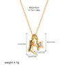 Collar Colgante Botas Vaqueras – Acero Inoxidable Chapado en Oro 18K | Estilo Vintage