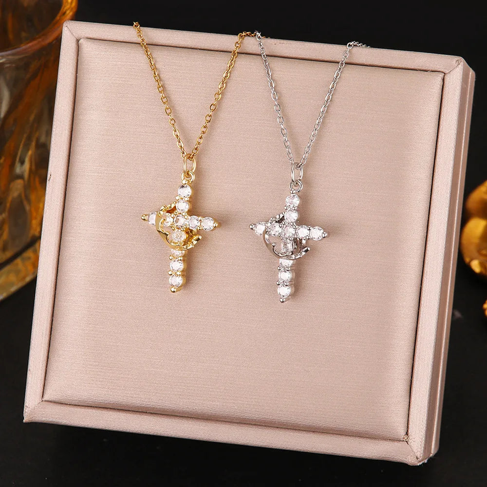 Collar Cadena Cubana Iced Out CZ – Chapado en Oro Hip Hop | Hombre y Mujer