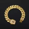 Set Miami Cuban Link – Collar y Pulsera Chapados en Oro 14K-18K | Hip Hop Lujo