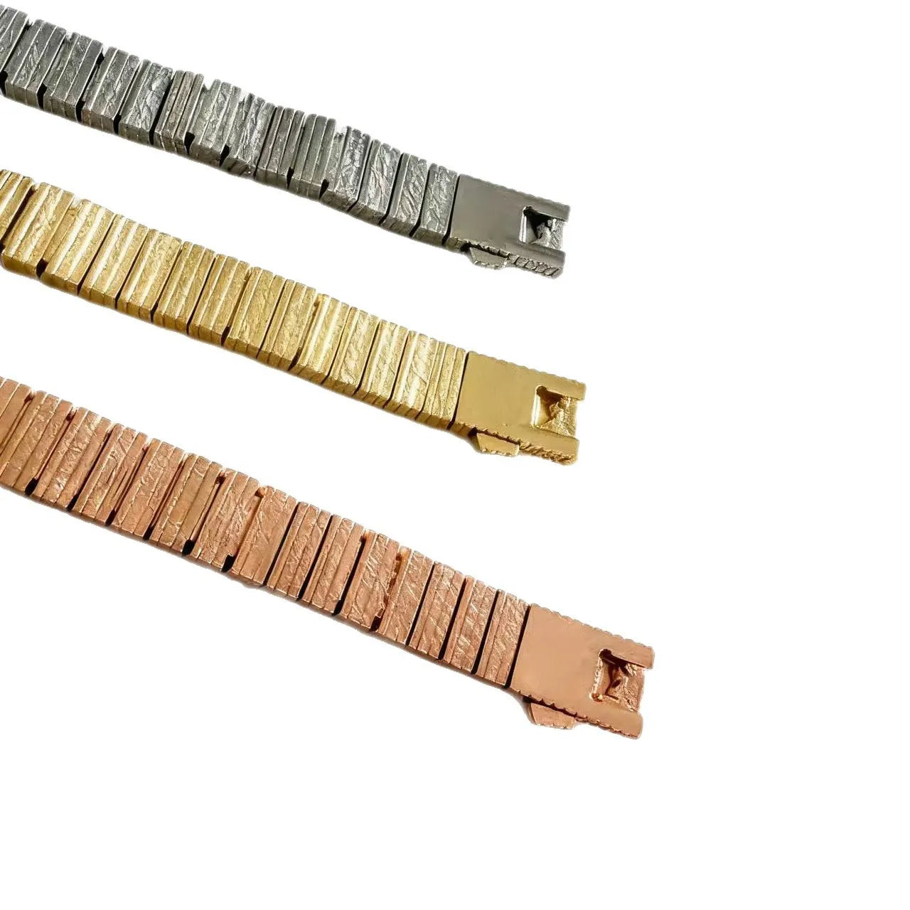Pulsera Cristiana Acero Inoxidable 316 – Zirconia Chapada en Oro 18K | Fe y Estilo