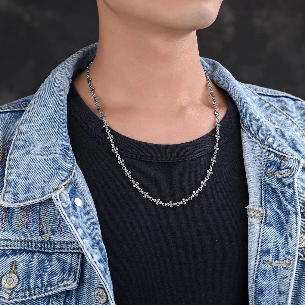 Collar Cadena Serpiente – Acero Inoxidable Chapado en Oro 18K | Estilo Moderno