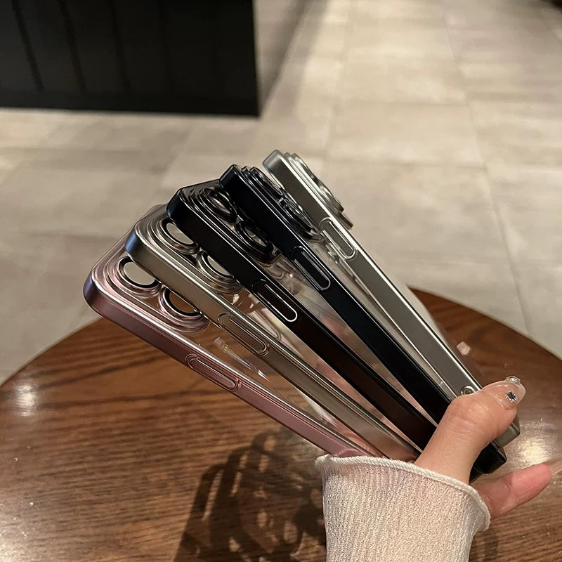 Funda de Lujo Mate para iPhone – Silicona Suave, Antigolpes y Antihuellas | Varios Modelos y Colores