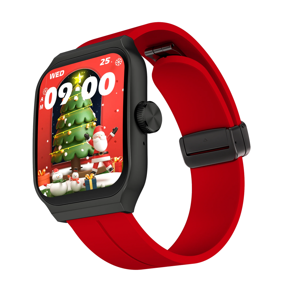 Reloj Inteligente Pantalla Curva 3D 2.01" – Más de 150 Carátulas Deportivas