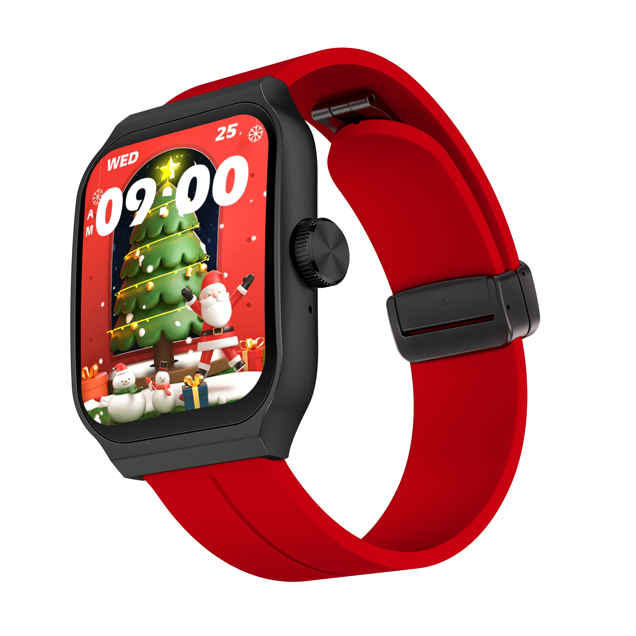 Reloj Inteligente Pantalla Curva 3D 2.01" – Más de 150 Carátulas Deportivas