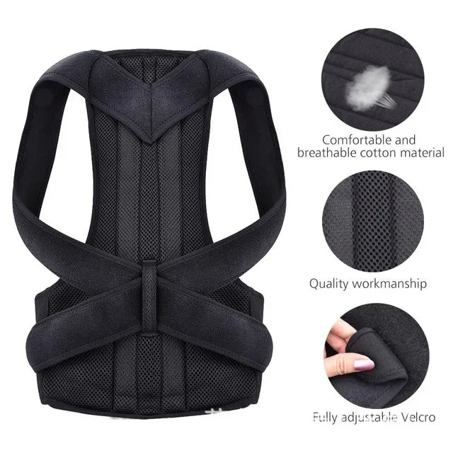 Corrector de Postura Ajustable – Moldeador Corporal y Espalda