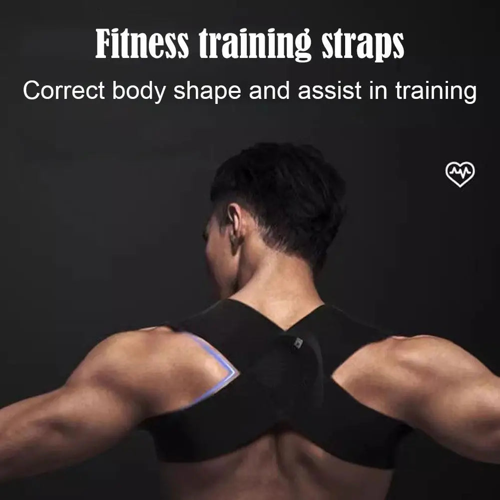 Corrector de Postura con Soporte Lumbar – Clavícula y Columna