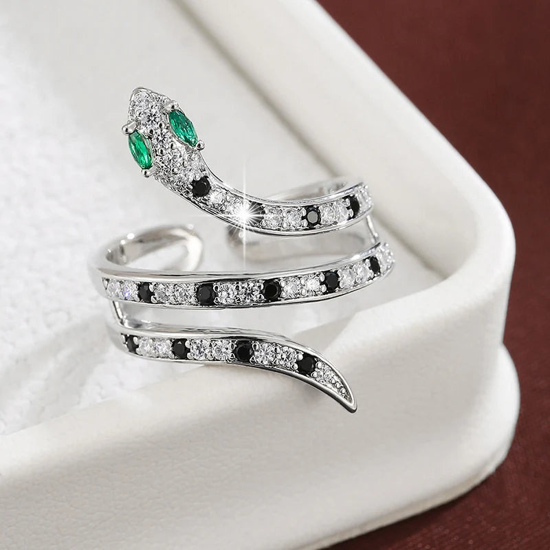 ✨ Anillos Ajustables de Zirconia para Mujer – Joyería Elegante de Regalo