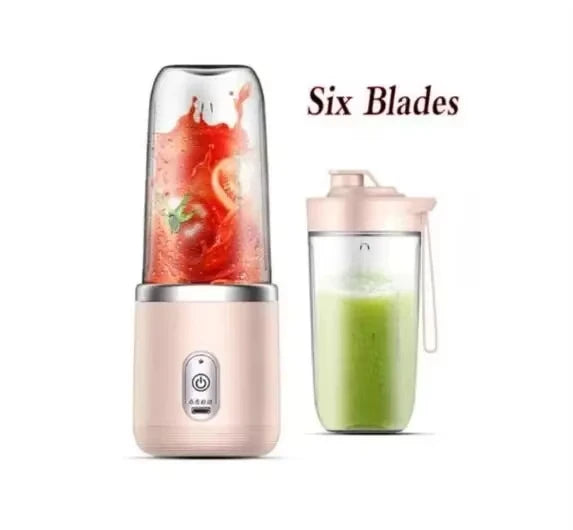 Mini Exprimidor USB Portátil con Vasos Dobles