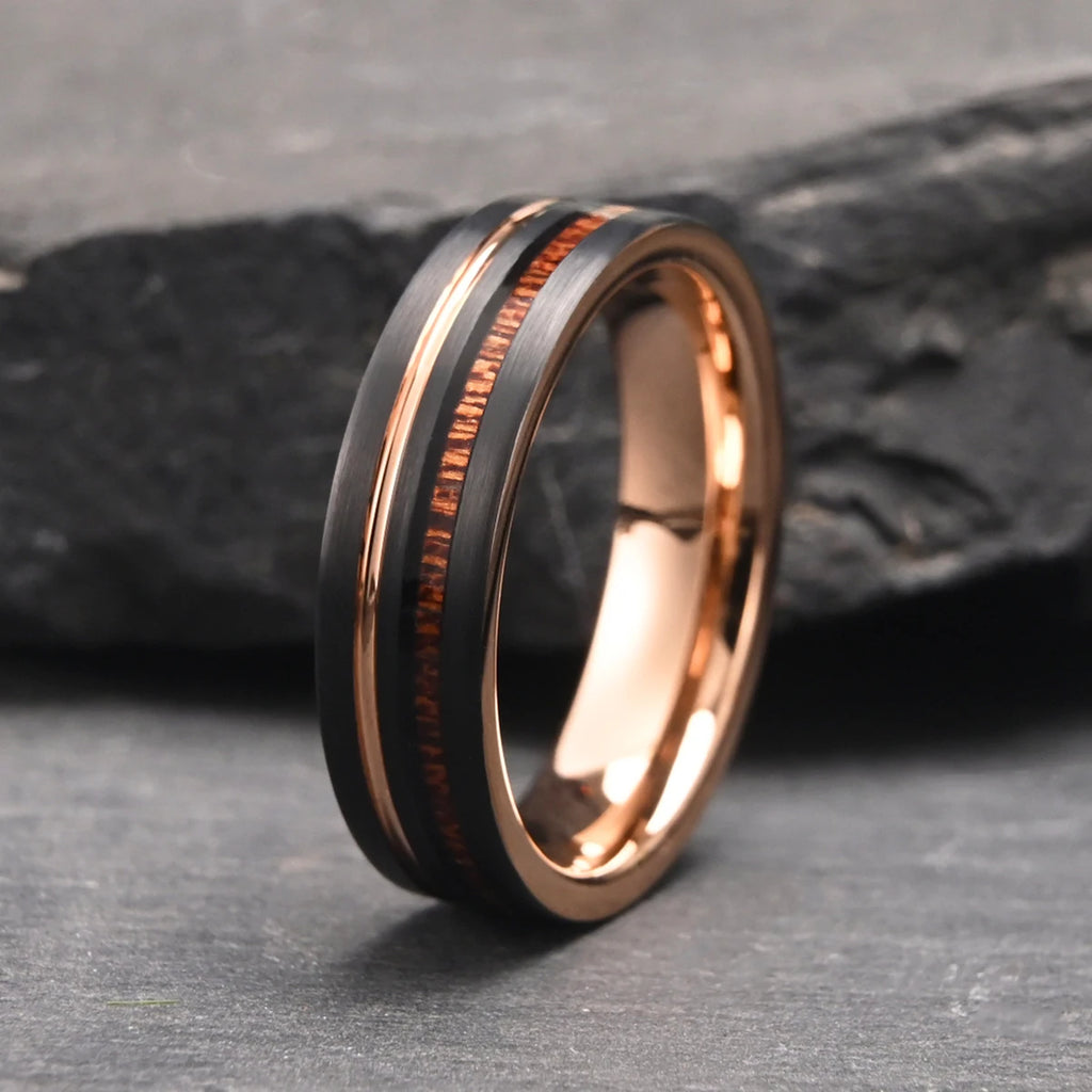 Anillo de tungsteno de lujo, anillos para hombre, joyería, accesorios para hombre, anillos para parejas, anillo de lujo para mujer, joyería, accesorio para mujer, bisutería