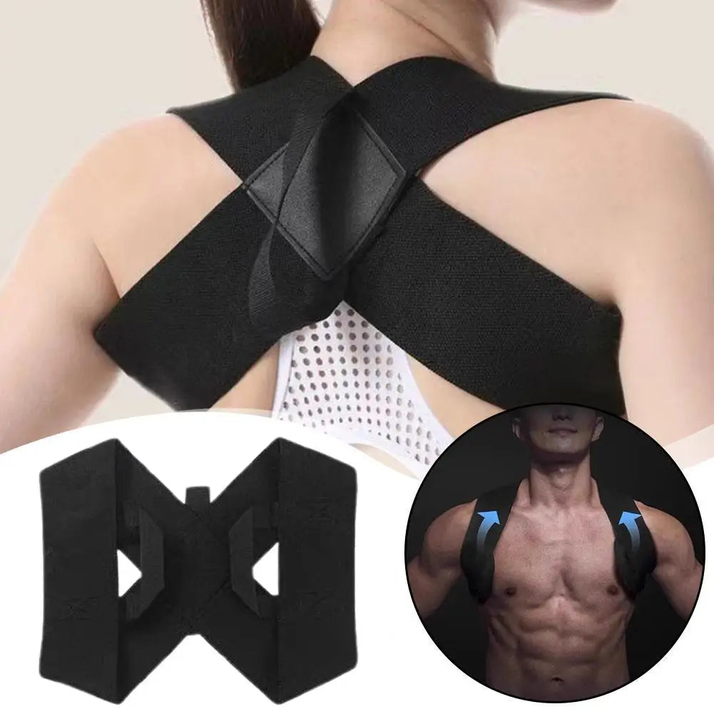 Corrector de Postura con Soporte Lumbar – Clavícula y Columna