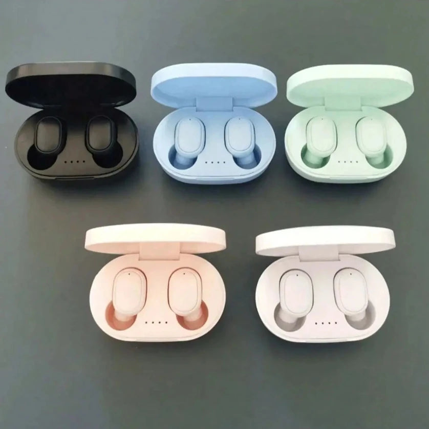 Auriculares Bluetooth A6S TWS – Sonido Estéreo y Cancelación de Ruido