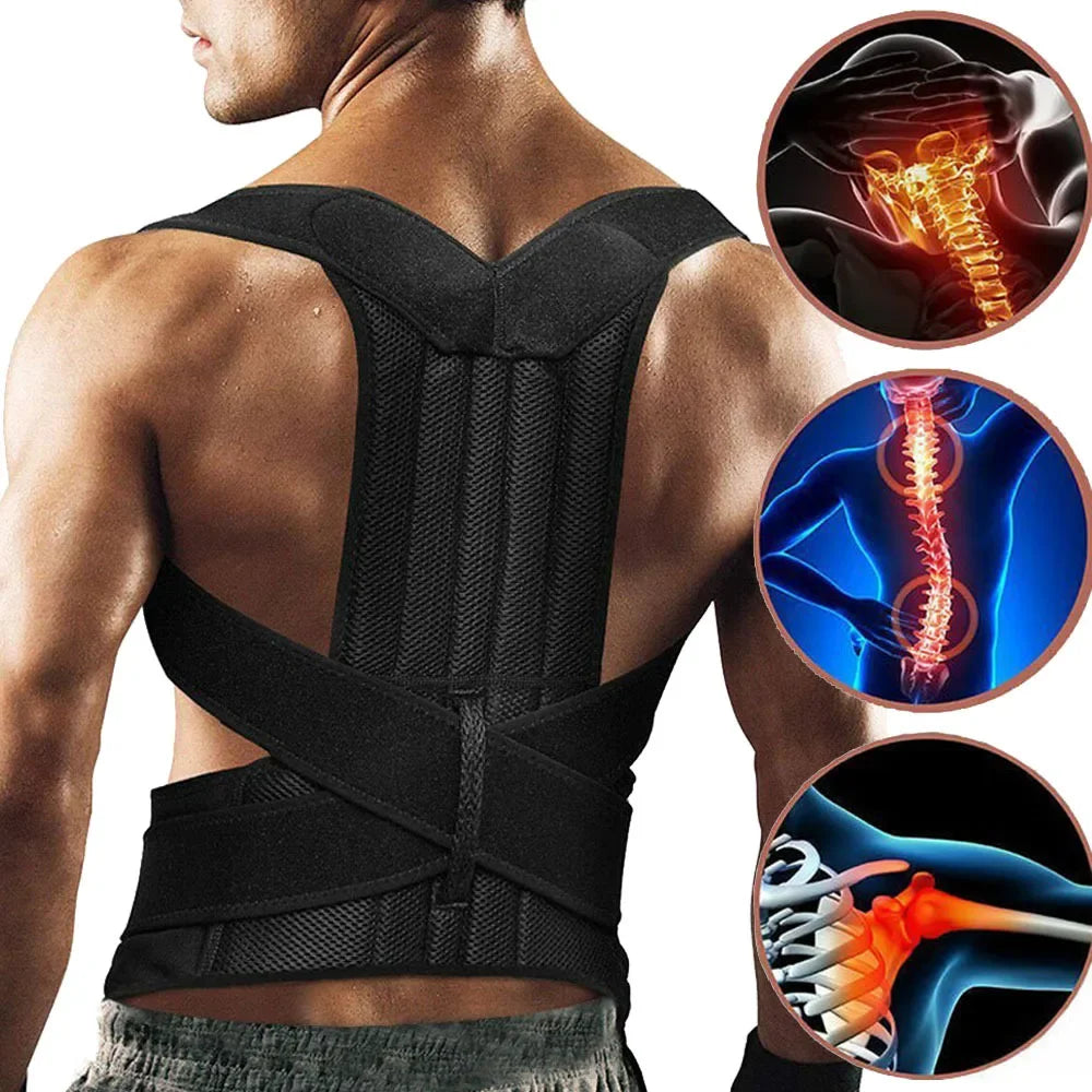 Corrector de Postura Ajustable – Moldeador Corporal y Espalda