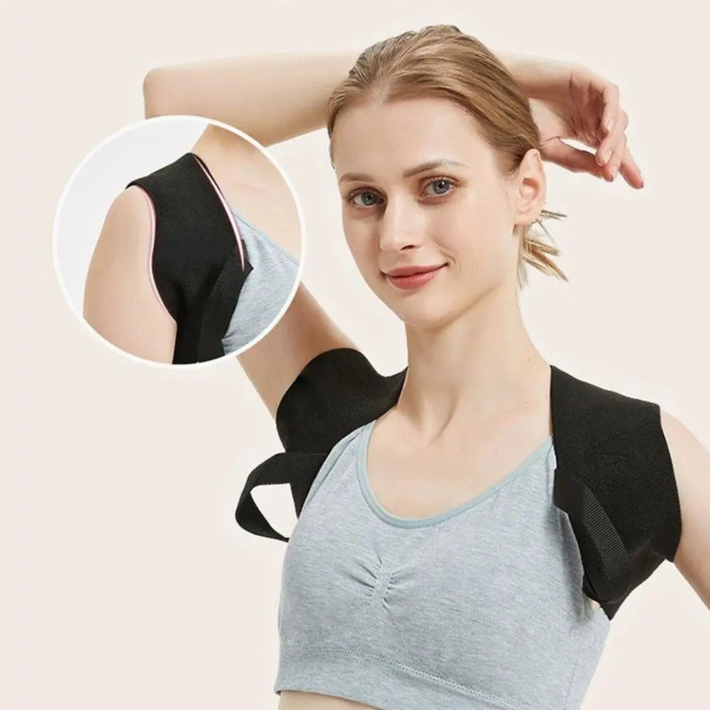 Corrector de Postura con Soporte Lumbar – Clavícula y Columna
