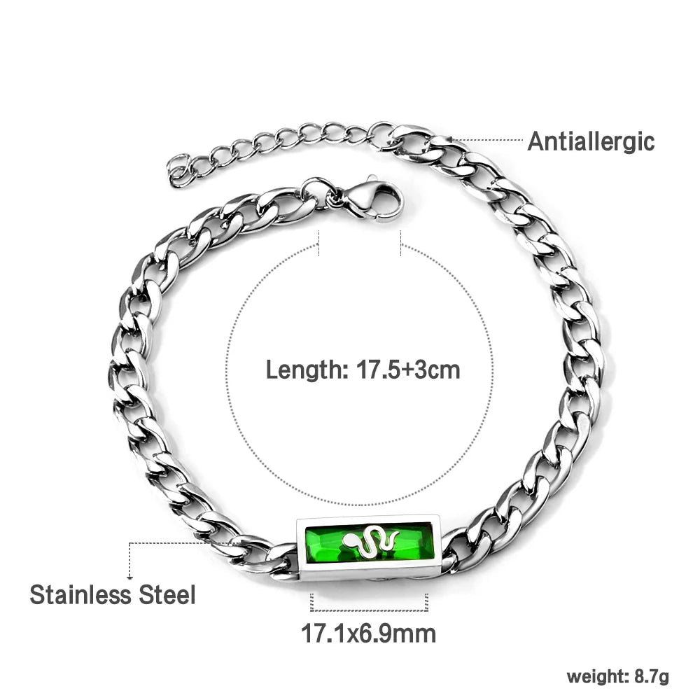 💎 Collar y Pulsera de Serpiente para Mujer – Acero Inoxidable Elegante