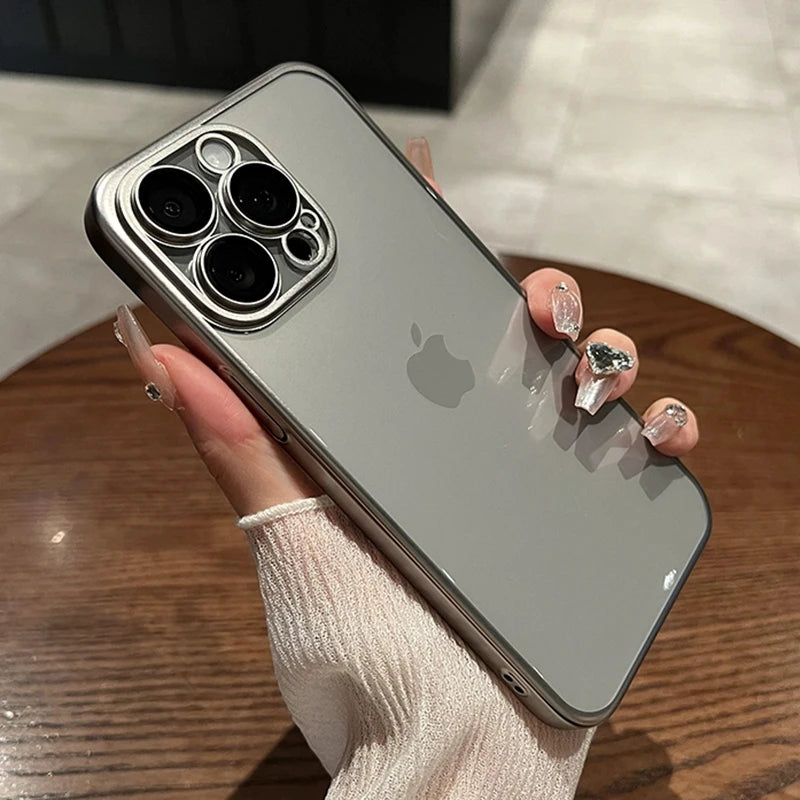 Funda de Lujo Mate para iPhone – Silicona Suave, Antigolpes y Antihuellas | Varios Modelos y Colores