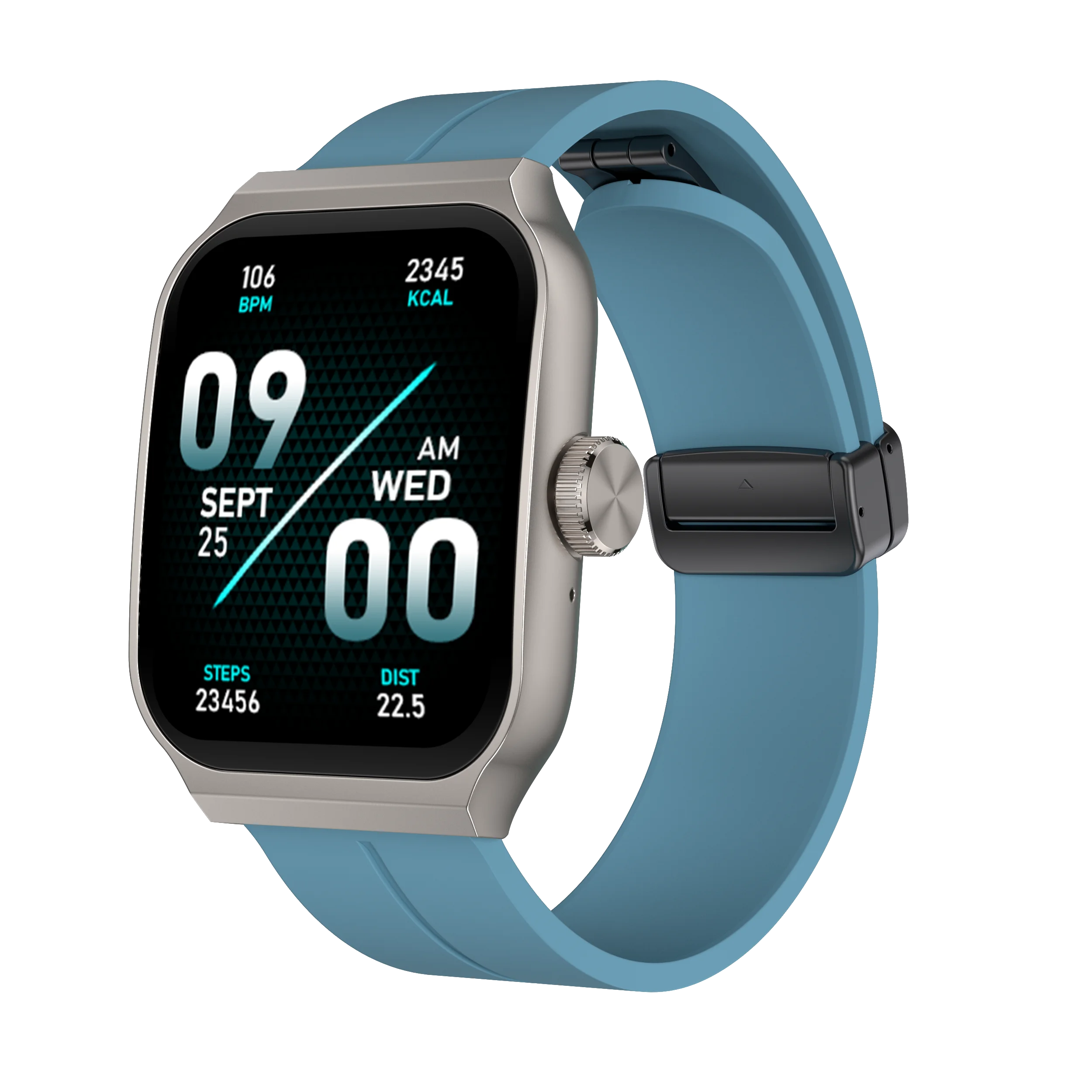 Reloj Inteligente Pantalla Curva 3D 2.01" – Más de 150 Carátulas Deportivas