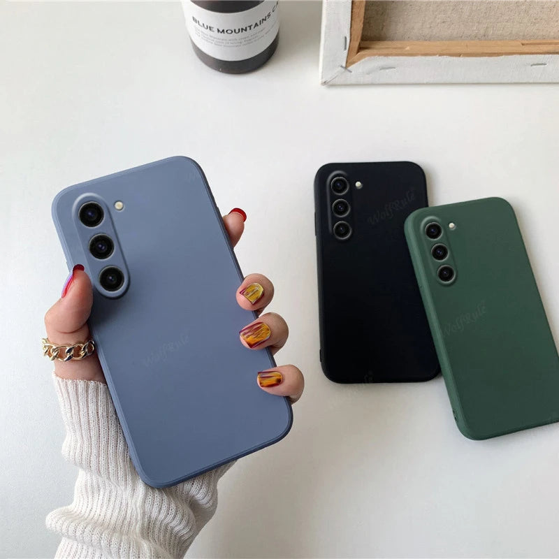 Funda Samsung Galaxy A05S — Silicona Líquida Suave